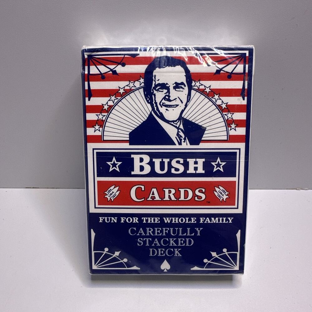 President GEORGE W BUSH Republican Playing Cards Carefully Stacked Deck Sealed